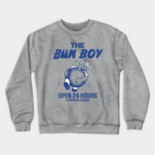 The Bun Boy Retro Defunct Restaurant & Cocktail Lounge Crewneck Sweatshirt